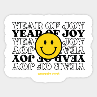 Year of Joy - Smile Sticker